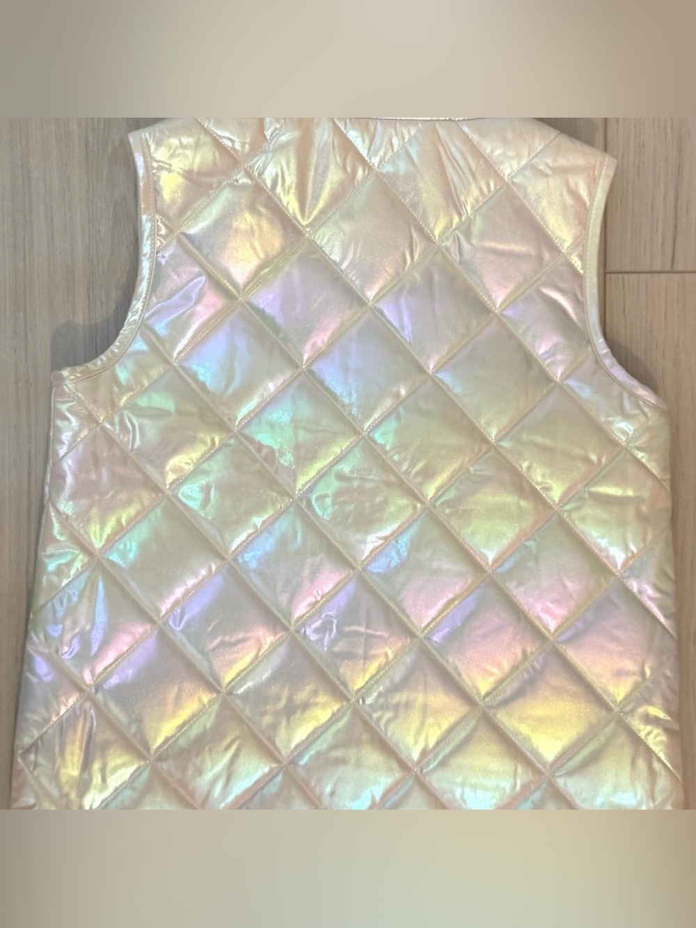 J.Crew metallic quilted vest - Picture 8 of 11